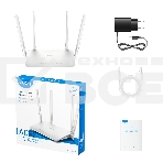 Роутер беспроводной Cudy WR1300 AC1200 10/100/1000BASE-TX/Wi-Fi белый, фото9