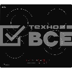 Встраиваемая варочная панель MHE 6022 электрическая, 60 см, 4 конфорки, черный цвет, фото5