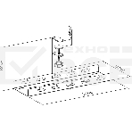 Кабель-канал Cactus CS-CM-400-1BK для столов 40x12.9x19см черный, фото7
