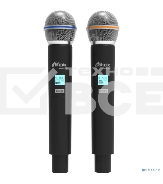 Микрофон Ritmix RWM-222 черный