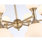 Люстра Ambrella light LH51050/12 GD/FR золото/белый матовый G9*12 max 28W D550*450, фото4