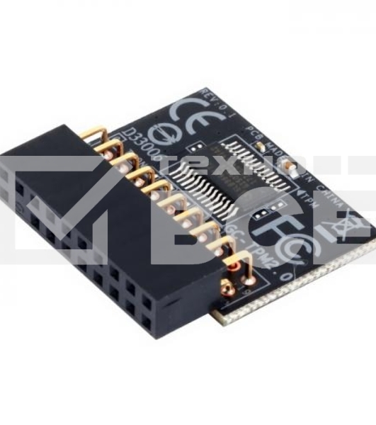 Модуль защиты информации Gigabyte GC-TPM2.0, TPM header key, LPC bus, (for Intel 200/100/8/9/99 series, AMD AM4, FM2 series) OEM