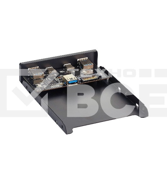 Планка USB на переднюю панель Exegate U3H-619, 3,5