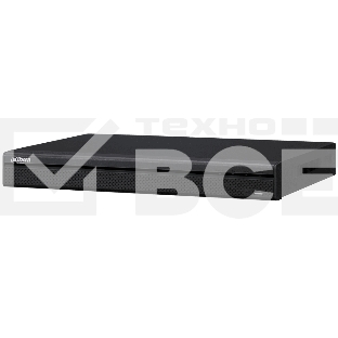 Видеорегистратор 16-канальный IP, Запись: H.265/H.264/MJPEG/MPEG4, до 12Мп, до 320Mb/s; Видеовыходы: 1 HDMI, 1 VGA; Сеть: 1 RJ-45 port (10/100Mbps); Хранение: Raid 0/1/5/6/10, 2 SATA HDD до 12TB, eSATA; Интерфейсы: 2 xUSB, RS-232; 1U; Onvif 2.4 16CH 2 HDD 1U 4K H.265 Network Video Recorder