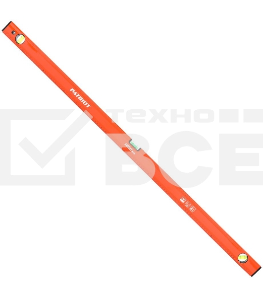 Уровень PATRIOT LCP-1200, алюминиевый фрезерованный, 1200мм