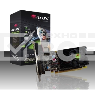 Видеокарта AFOX AF210-1024D2LG2 GEFORCE G210 1GB DDR2 64BIT DVI HDMI VGA LP HEATSINK RETAIL PACK