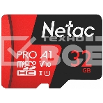 Флеш карта MicroSD card Netac P500 Extreme Pro 32GB, retail version w/SD adapter, фото3