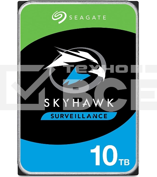 Жесткий диск Seagate SATA 10TB 7200RPM 6GB/S 256MB ST10000VE001