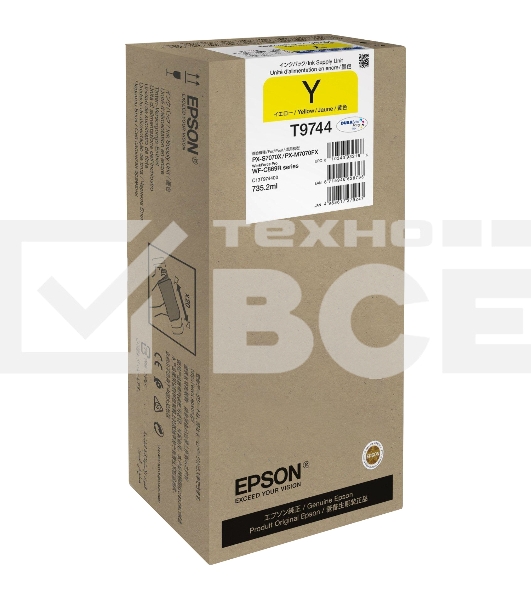 Контейнер с чернилами для WorkForce Pro WF-C869R Yellow XXL Ink