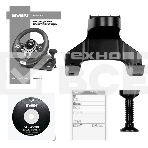Руль SVEN GC-W700 (педали, вибро, скоба, лепестки, АКПП, D-pad, 12 кл, резин. вставки, PC/Xinput), фото8