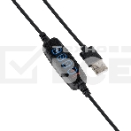 Светильник кольцевой 15W 800lm 3000-6500K 5V USB IP20 300*23мм черный дим пульт е LED, фото9