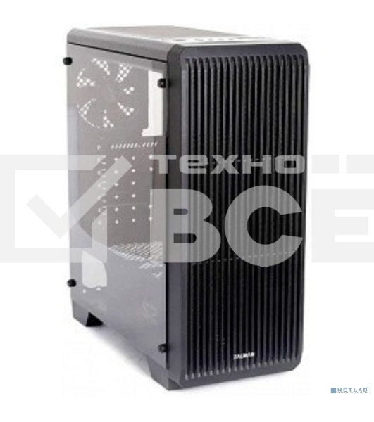 Компьютерный корпус Zalman S2 черный без БП ATX 2x120mm 2xUSB2.0 1xUSB3.0 audio bott PSU