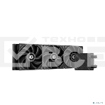 Система водяного охлаждения для процессора ID-COOLING DASHFLOW 360 BASIC BLACK черный 120мм алюминий+медь 1800rpm 35.2db 4-pin 350W, фото2