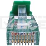 Патч-корд Suprlan 10-0157 UTP RJ-45 вил.-вилка RJ-45 кат.5E 1м зеленый LSZH 24AWG, фото 1