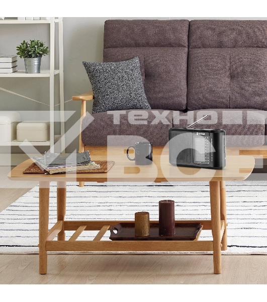 Радиоприемник Vitek VT-3590 BK черный