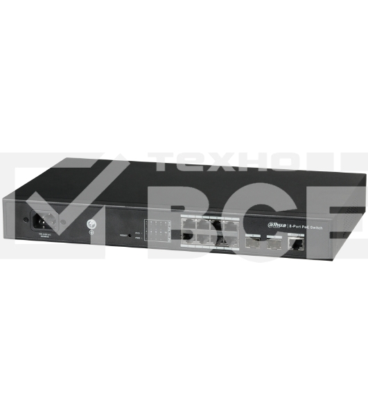 Коммутатор DH-PFS4210-8GT-150 8-портовый управляемый POE