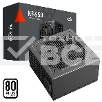 Блок питания  PCCOOLER KF650, 650W 80 PLUS  White (ATX, ATX 2.4, Non-modular, 1x24(20+4)pin 550mm, 1xCPU*2 8(4+4)pin 610+150mm, 2xPCIe 8(6+2)pin 510mm, 2xSATA*3+MOLEX4pin*1 450+150+150+150mm , Active, 120x120mm, 140x150x86mm, APFC, OVP, SCP, OPP (140-160%, фото9