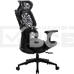Кресло компьютерное Cactus CS-MC555-BK черный, сетка, фото3