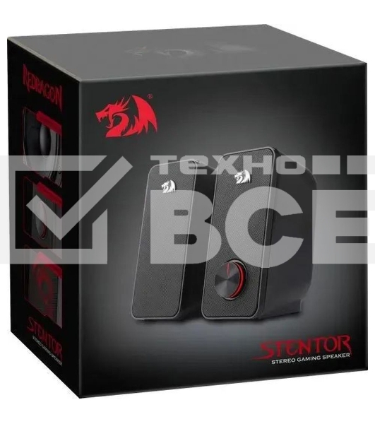 Акустическая 2.0 система Defender Stentor черный, 6 Вт, питание от USB