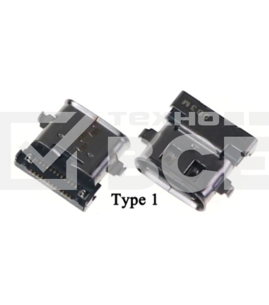 Разъем USB TYPE-C для ноутбука Lenovo ThinkPad X280 X390 T490 T495 T480S T590 VER-1