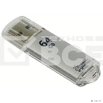 Флешка USB Smartbuy 64Gb,V-CUT SILVER (SB64GbVC-S3), 64Gb, USB 3.0, R/W 75/25, серебристый, фото4