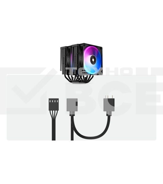Кулер Ocypus Delta A62 BK ARGB Black 260W/ All Intel/ AMD AM*/ 2 fans / Screws