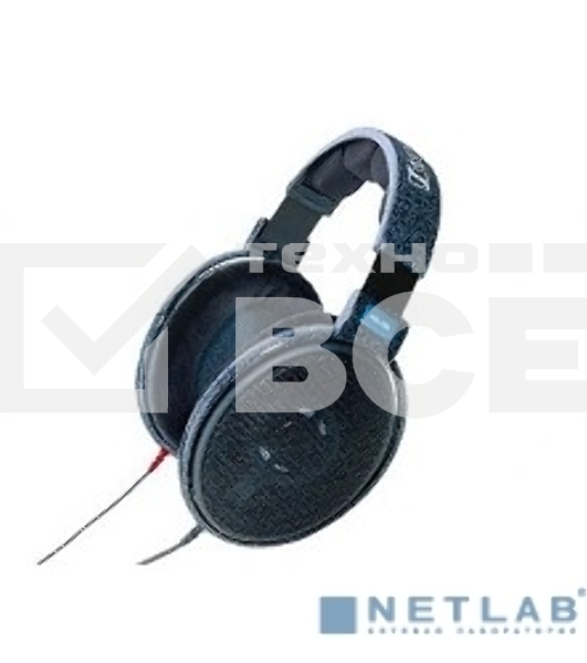 Наушники SENNHEISER HD 600 {Наушники накладные открытые 12-39000Гц 3м gold 3.5мм 97дБ}