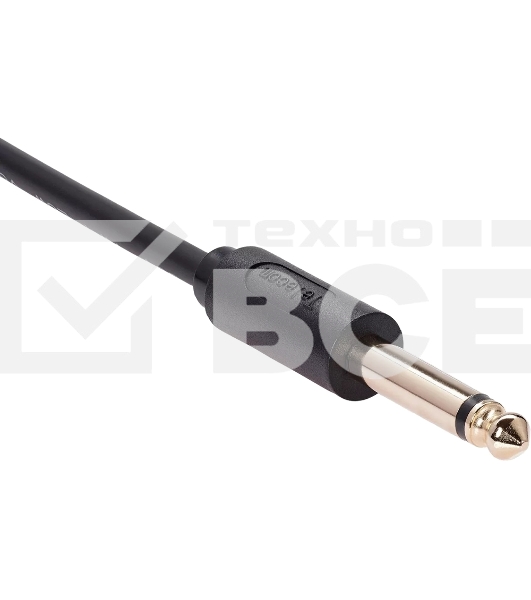 Кабель-соединит 6.35ST(M)/6.35 ST(M), 3м, Telecom PRO <TAV6166-3M>