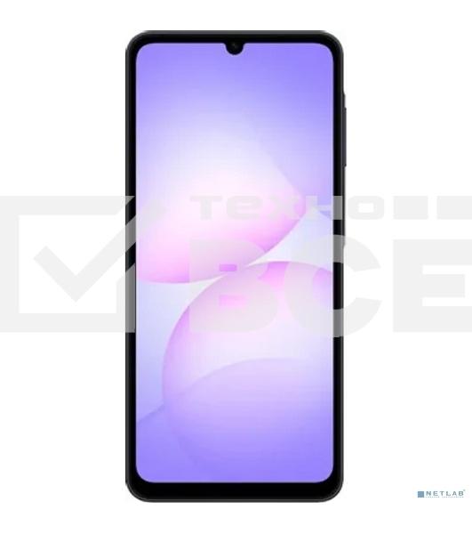 Смартфон Samsung Galaxy A07 4/128Gb черный