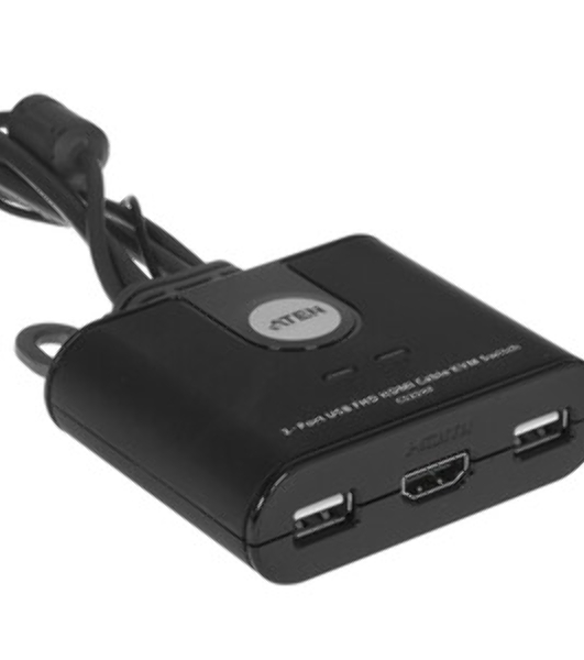 Переключатель KVM 2-Port USB FHD HDMI Cable KVM Switch