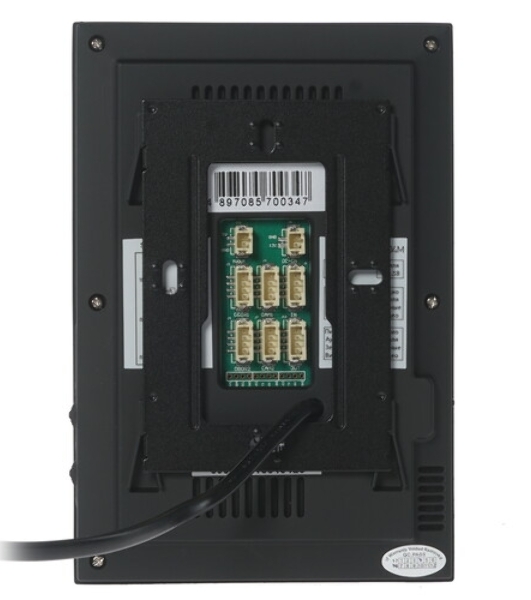 Монитор LCD 4.3' IP DOORPHONE SQ-04M черный SLINEX