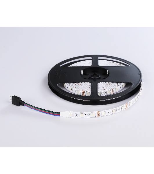 Комплект светодиодной ленты GS2402 5050 60Led/ 14.4W m/ 12V IP20 RGB/ 5000*10*1.87mm (4 конт.)