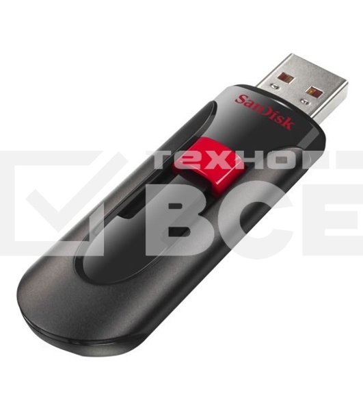 Флеш диск Sandisk 32Gb Cruzer Glide SDCZ60-032G-B35 USB2.0 черный
