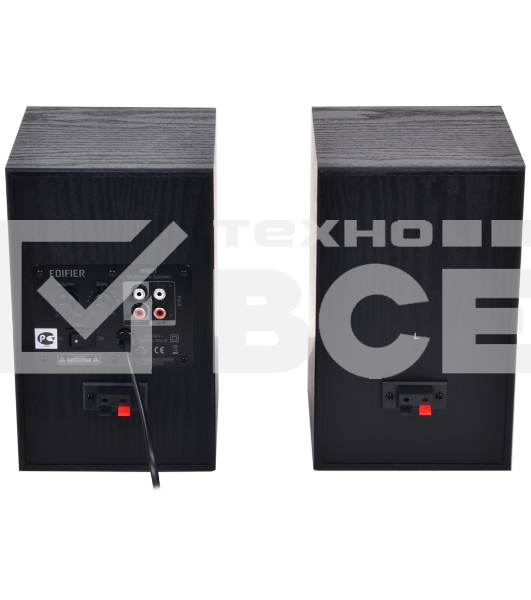 Колонки Edifier R980T темное дерево / черный {Активные, 2 x 12W RMS, 70-18000Гц, дерево}