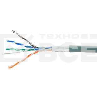 Кабель FTP Cablexpert FPC-5004E кат.5e медь многож. экран, 305м pullbox, серый