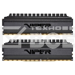 Оперативная память Patriot Viper 4 Blackout, DDR4, 8GB (2x4 GB), 3000 MHz, CL16, радиатор, черный, фото 1