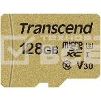 Флеш карта microSD 128GB Transcend microSDXC Ultimate UHS-I U3, V30, (SD адаптер), MLC, фото3