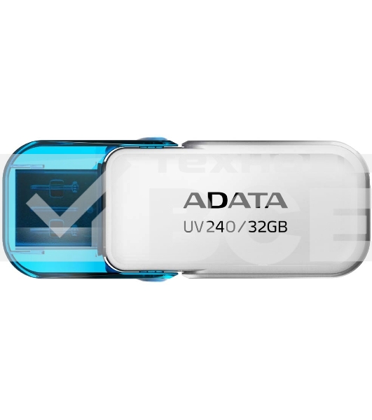 Флеш диск 32GB ADATA UV240, USB 2.0, Белый