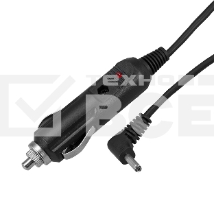 Автозарядка с индикатором (разъем 1.4х3.4) (АЗУ) шнур прямой 1.5 м REXANT