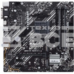 Материнская плата ASUS PRIME B550M-K, AM4, AMD B550, 4xDDR4, 4xSATA, 2xM.2, 1xPCIe 4.0 x16, 2xPCIe x1, 1xDVI-D, 1xHDMI, 1xVGA, 1x 1Gb LAN, 4xUSB 3.2 Gen 1, 2xUSB 3.2 Gen 2, 3x3.5 мм, 7.1, mATX, фото 1