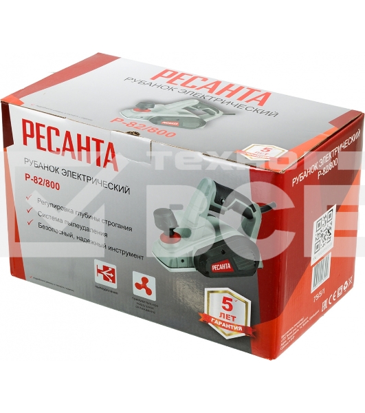 Рубанок Ресанта Р-82/800 800Вт 82мм 16000об/мин