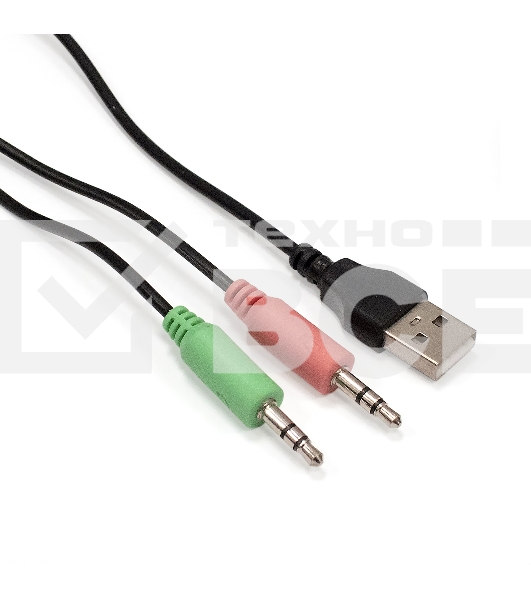 Саундбар-акустическая система 2.0 ExeGate EX289681RUS Accord 280 питание USB, Bluetooth, 2х3Вт (6Вт RMS), 60-20000Гц,черный, RGB подсветка