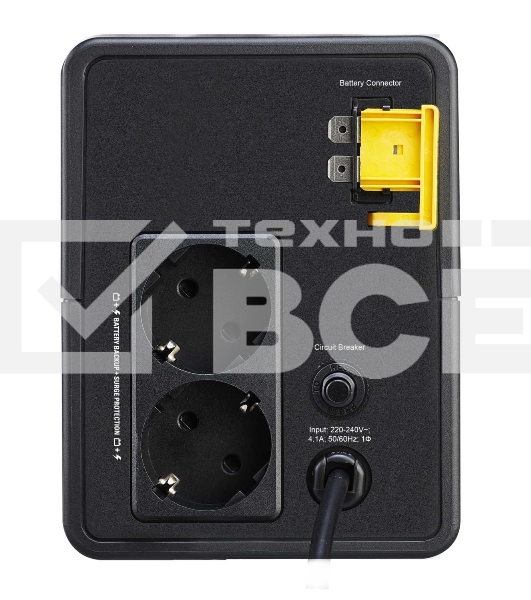 Источник бесперебойного питания APC Easy-UPS BVX900LI-GR 480Вт 900ВА черный