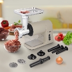 Мясорубка электрическая Endever Sigma-106 бежевый, 2000 Вт, 2 кг/мин, реверс, насадки - 6, фото18