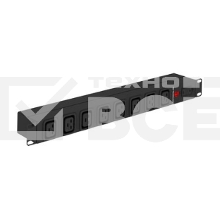 Блок распределения питания C3 Solutions SOC 230.16A1-8С19-С20 B NT345133 гор.размещ. 8xC19 16A C20