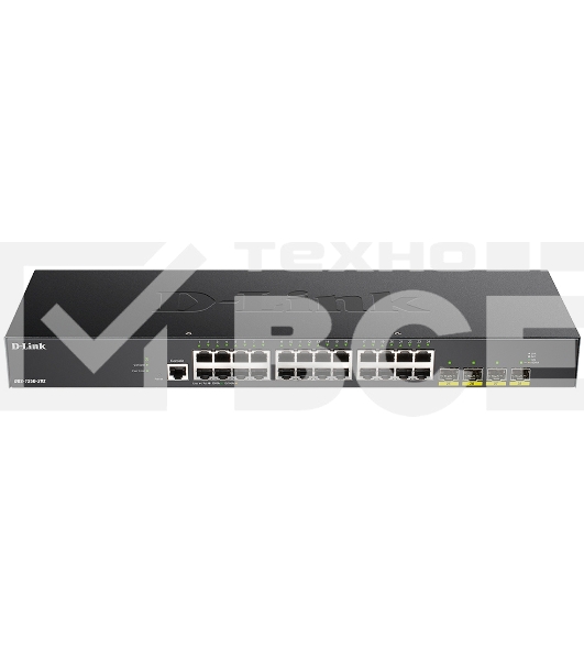 Коммутатор D-Link DGS-1250-28X/A1A 24G 4SFP+ управляемый
