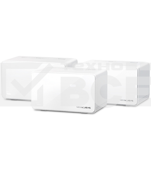 Бесшовный Mesh роутер Mercusys Halo H90X(3-pack) AX6000 10/100/1000BASE-TX