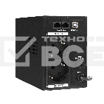 Источник бесперебойного питания ExeGate SpecialPro Smart LLB-500.LCD.AVR.2SH.USB <500VA/300W, LCD, AVR, 2*Schuko, USB, Black>, фото10