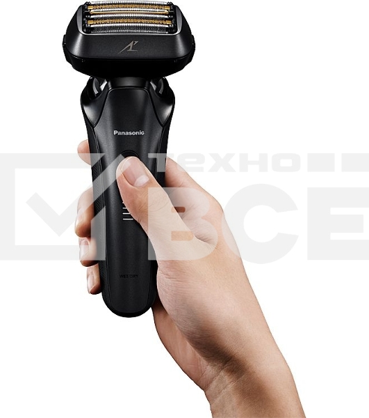 Бритва сетчатая Panasonic ES-LS6A-K820 реж.эл.:3 питан.:аккум. черный