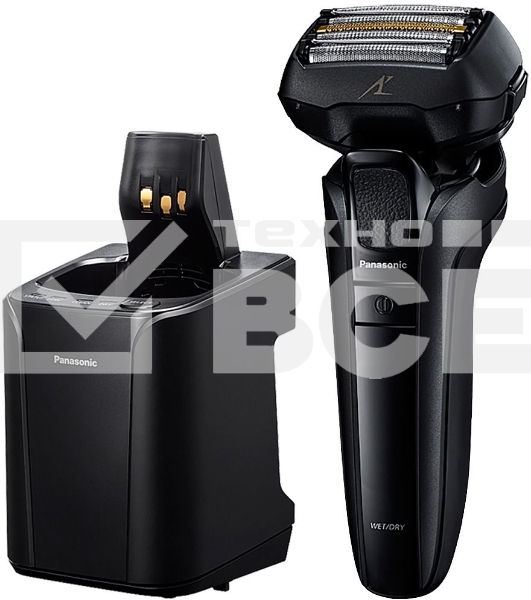Бритва сетчатая Panasonic ES-LV9U-K820 реж.эл.:5 питан.:аккум. черный